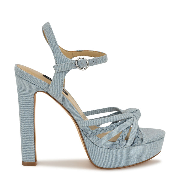 【NINE WEST】Waser プラットフォーム サンダル e8f142afef7da669895338c0c31514