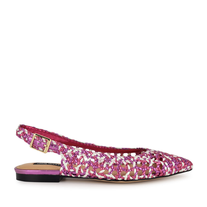 Soel Woven Slingback Flats