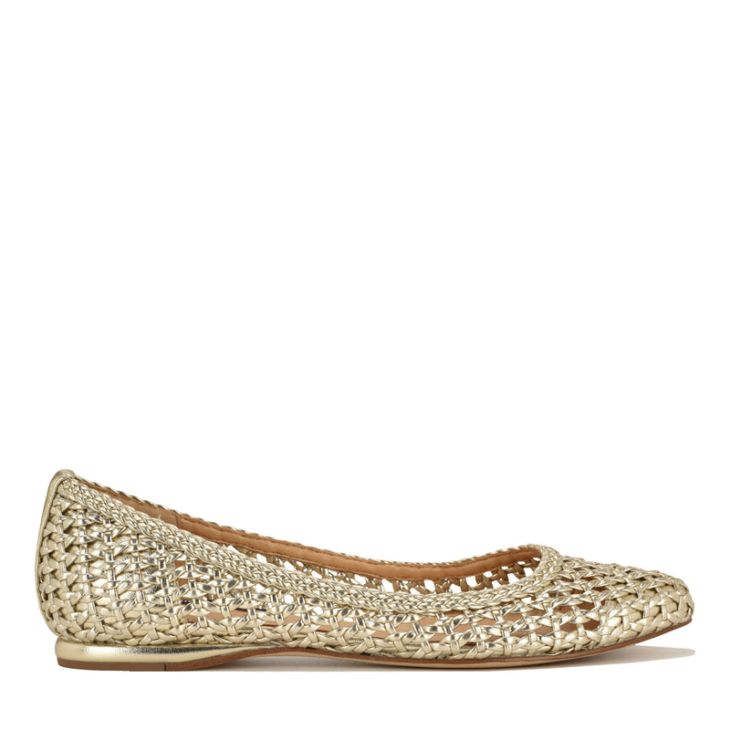 Speakup Almond Toe Flats
