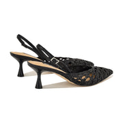 Randela Woven Slingback Pumps