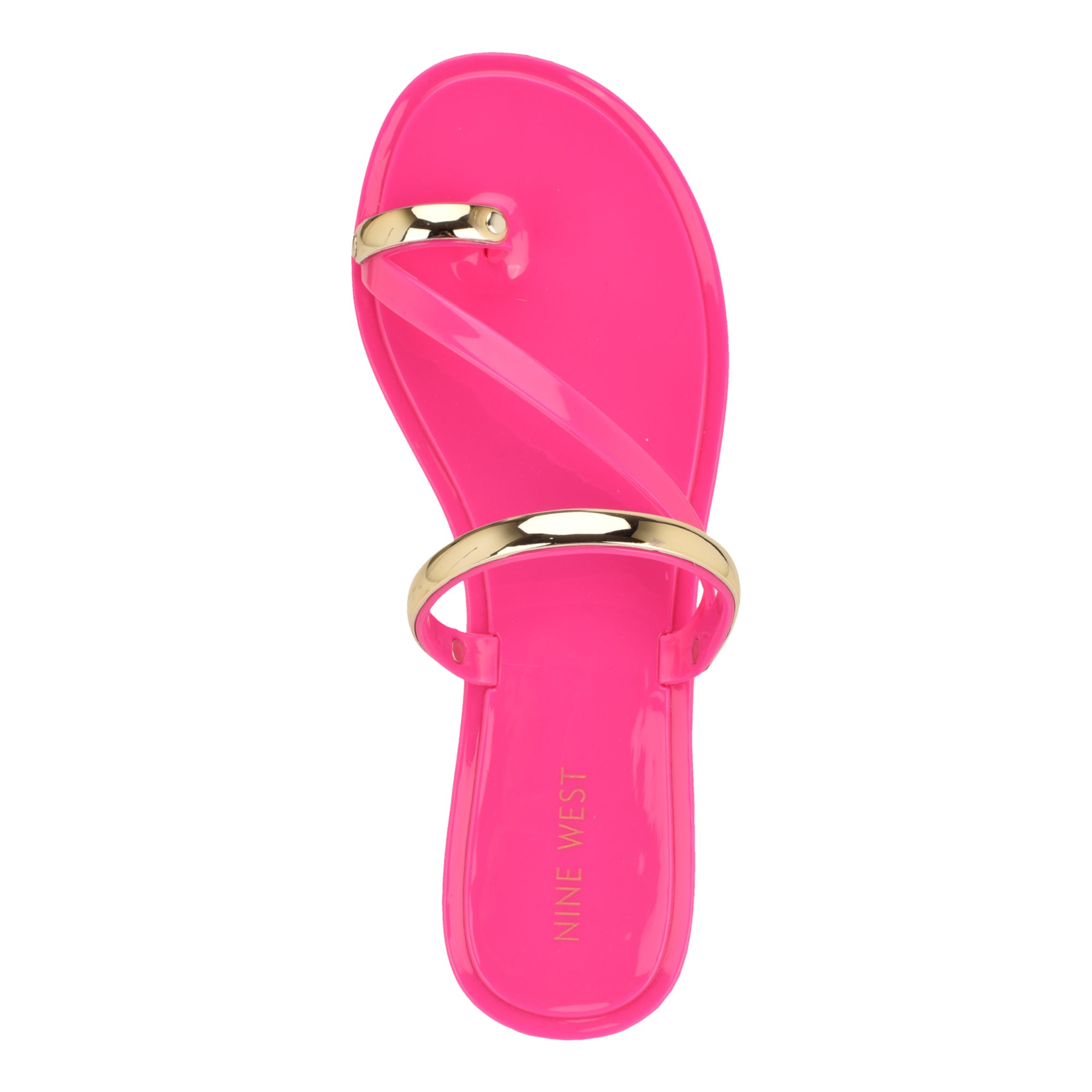 Seashell Jelly Flat Sandals