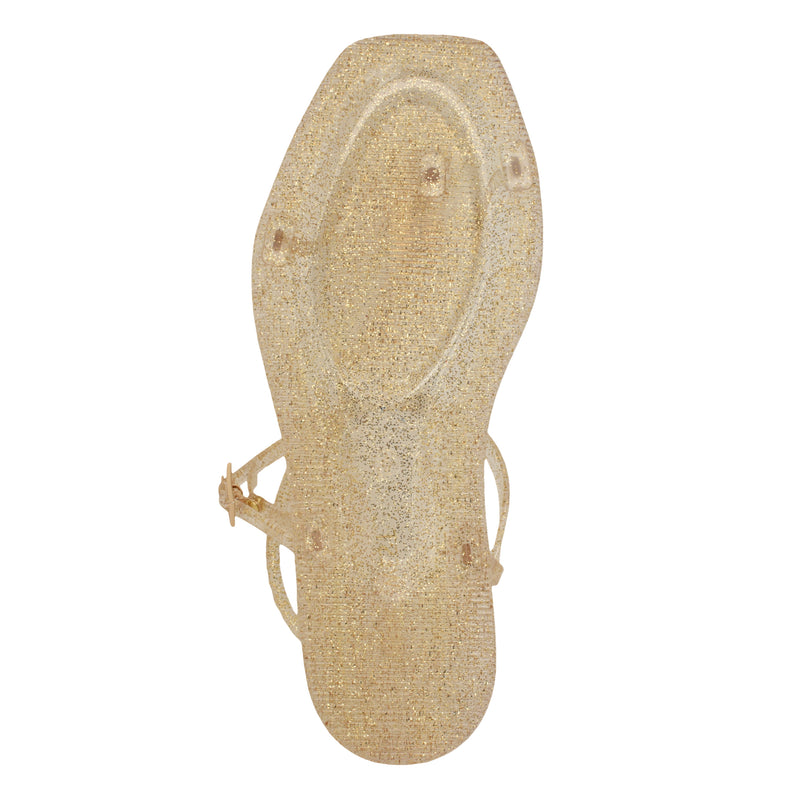 Shells Flat Jelly Sandals