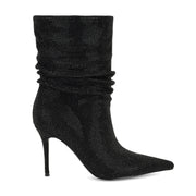 Glamsta Rhinestone Slouch Booties