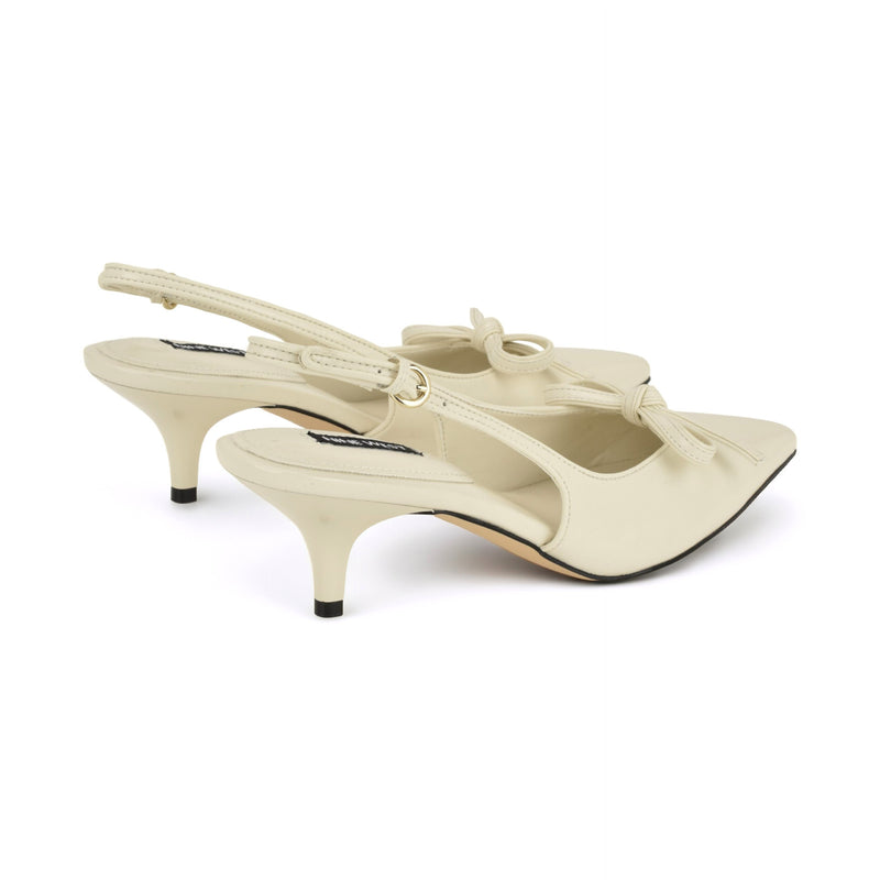 Lyrical Bow Slingback Pumps