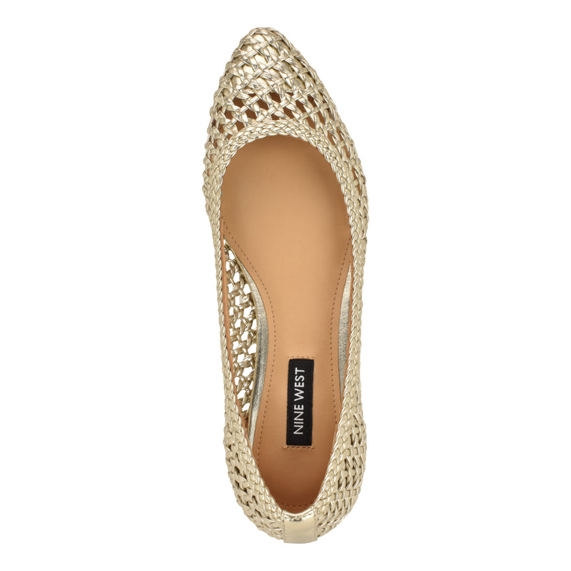 Speakup Almond Toe Flats