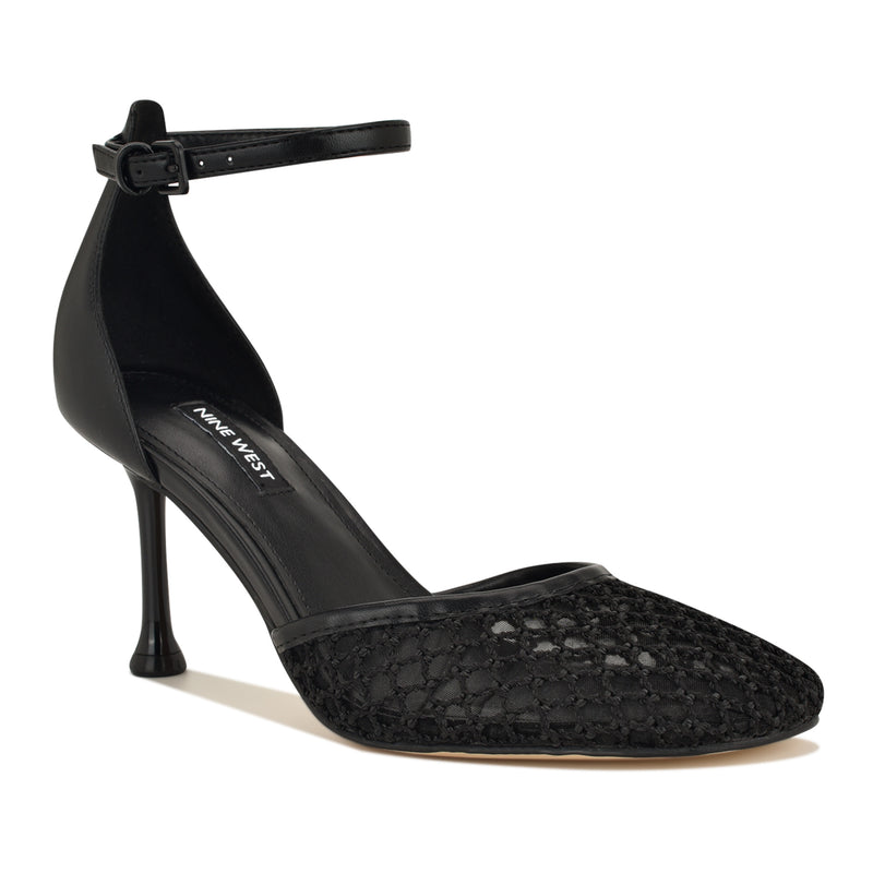 Popdat Ankle Strap Pumps