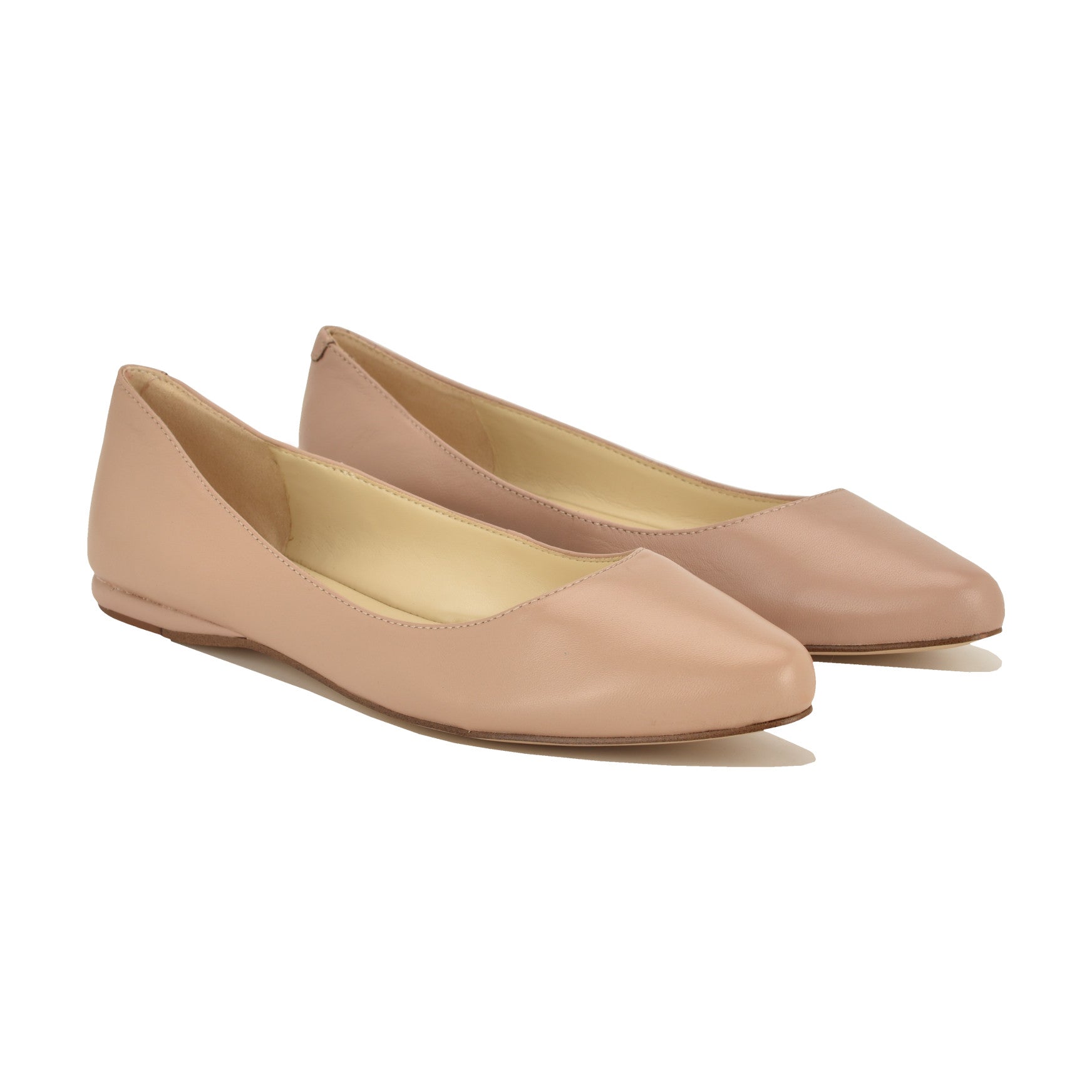 Speakup Almond Toe Flats
