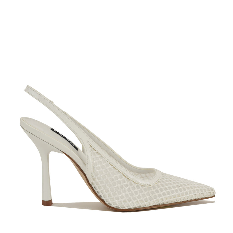 Jermain Mesh Slingback Pumps