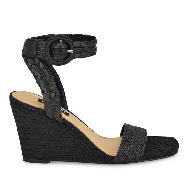 【大特価】Nine West Cristy Espadrille Wedge サンダル Cristy Espadrille Wedge Sandals – Nine West