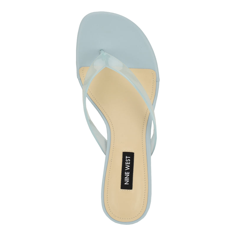 Crisee Heeled Jelly Thong Sandals