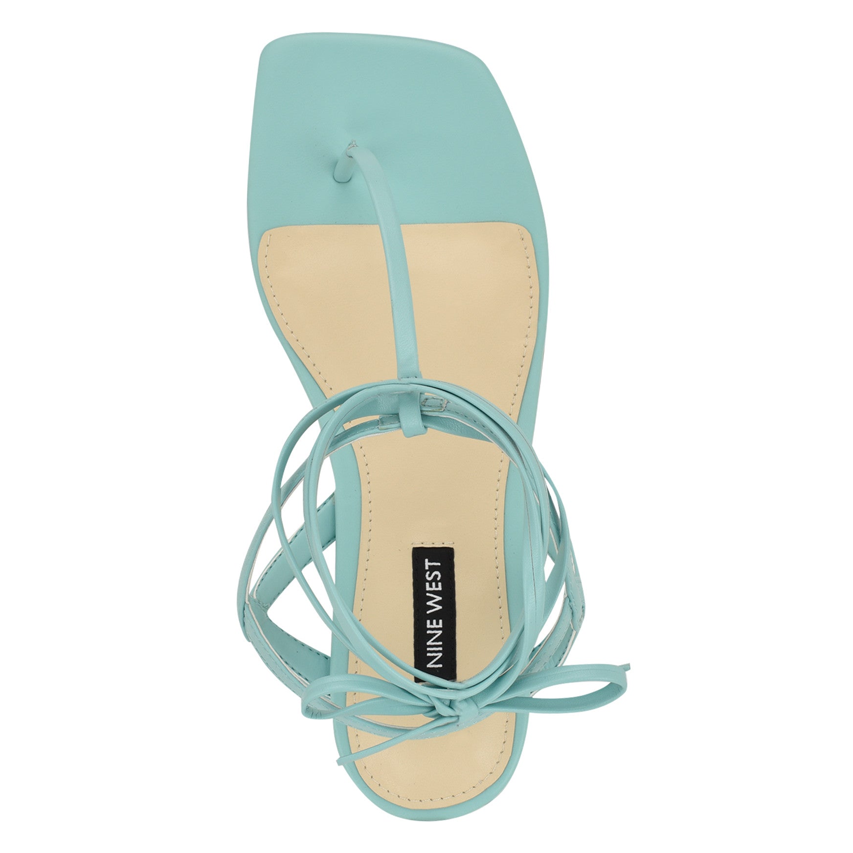 Norta Ankle Wrap Thong Sandals