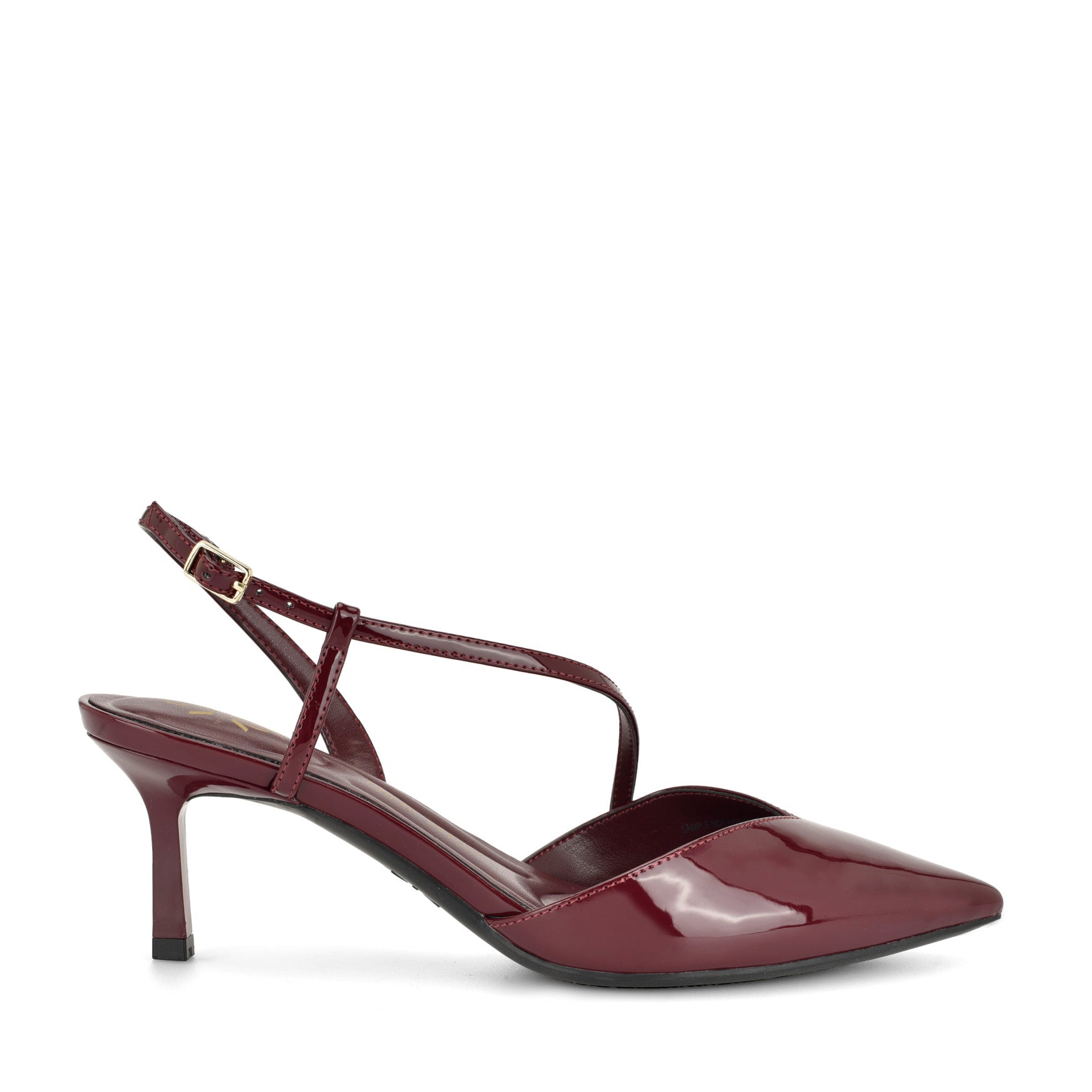Women's Kamon 9x9 Slingback Pumps - Dark Red Patent | Nine West
