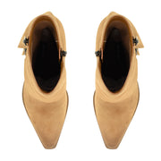 Umberto Leather Foldover Booties