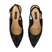 Fantels Woven Slingback Pumps