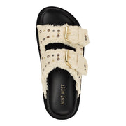 Eleny Buckle Slide Sandals