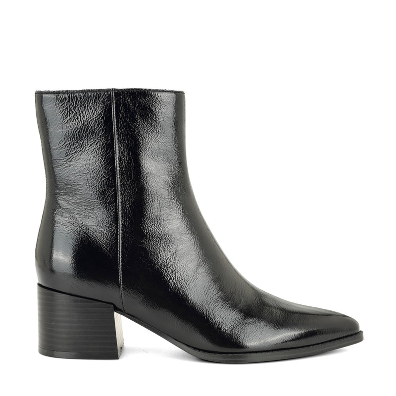 Becky Leather Booties
