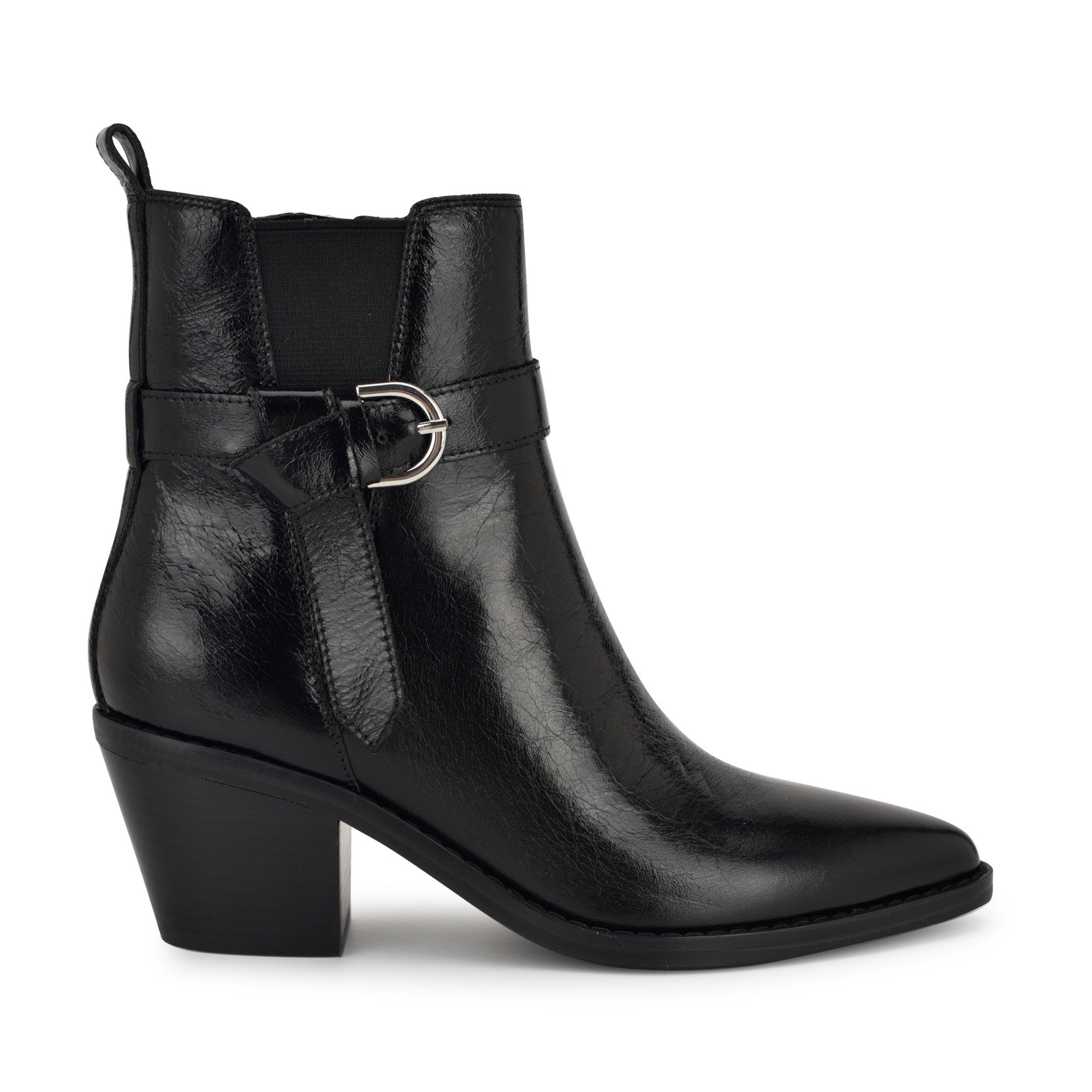 Lemone Leather Pointy Toe Booties