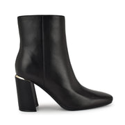 Ailet 9x9 Leather Square Toe Booties