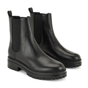 Loresa Lug Sole Leather Booties
