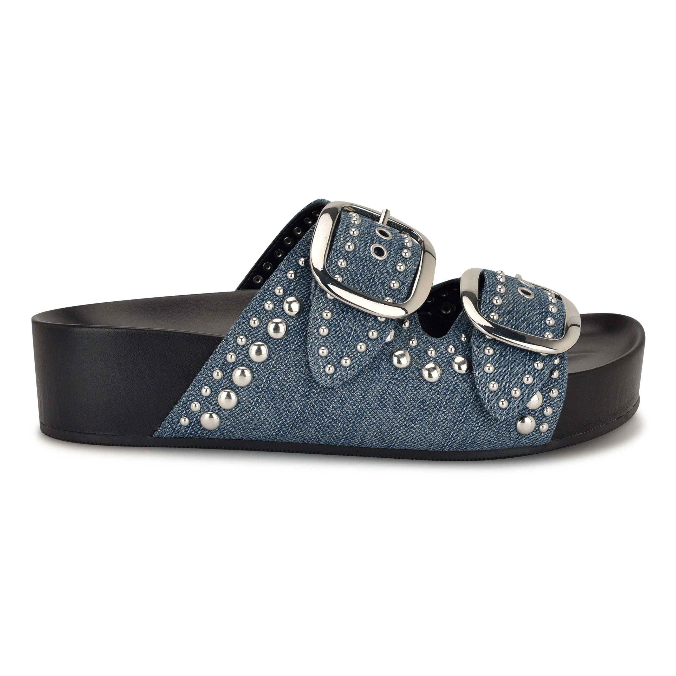 Flinne Studded Footbed Sandals