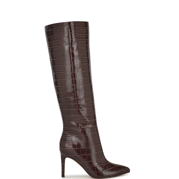 関税込み【Nine West】ロング ★ Richy ヒール ブーツ Richy Heeled Boots – Nine West