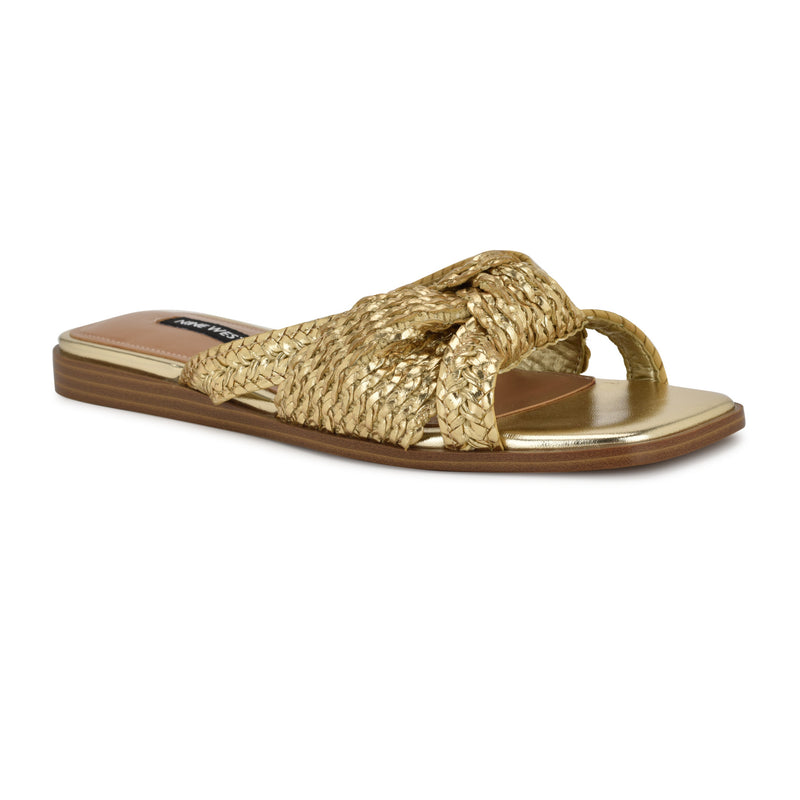 Omansa Flat Slide Sandals