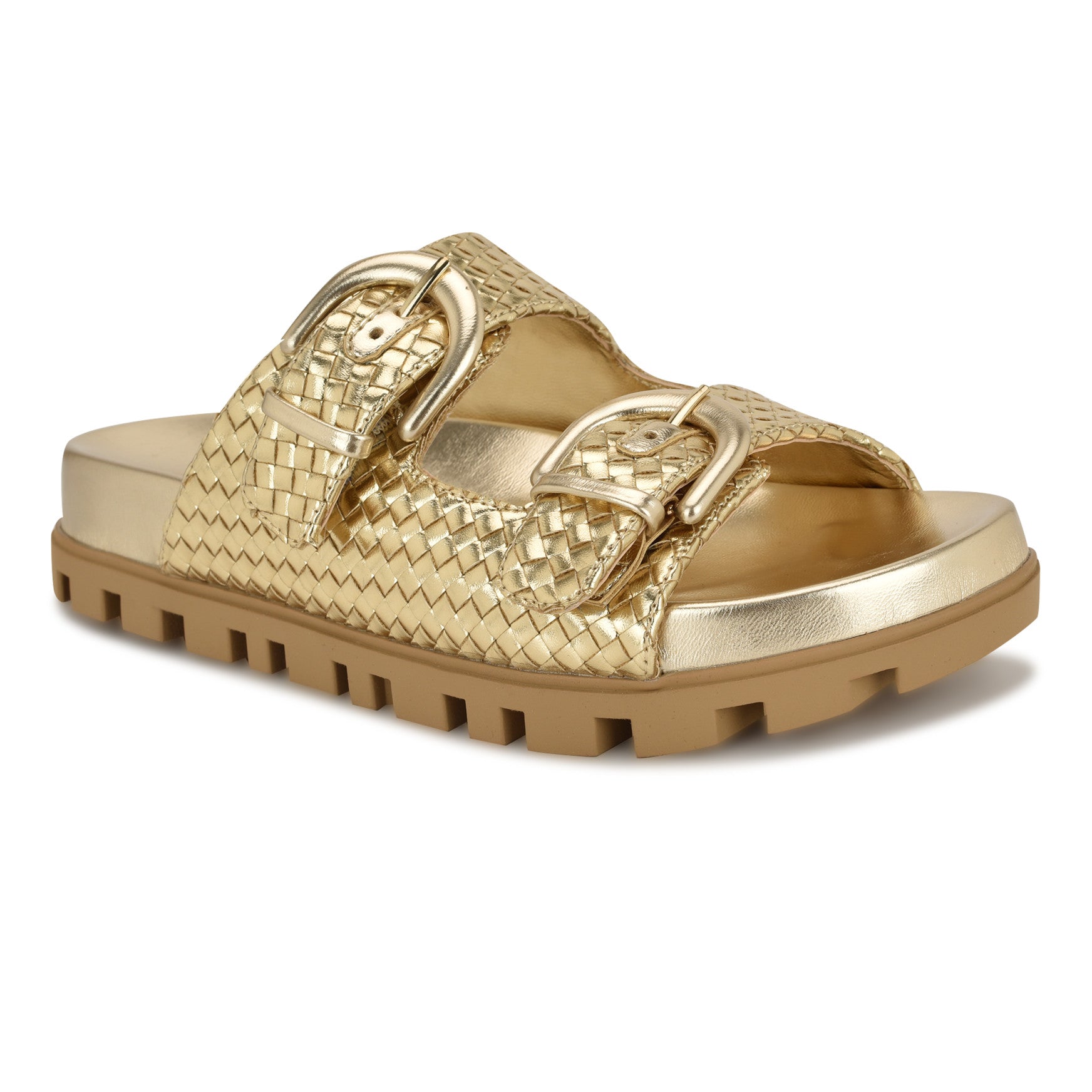 Tindy Woven Footbed Sandals