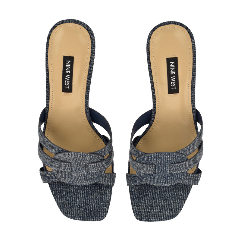 Gritt Block Heel Mule Sandals