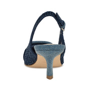 Nolla Woven Slingback Pumps