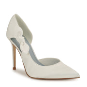 Fhalon Bow d'Orsay Pointy Toe Pumps