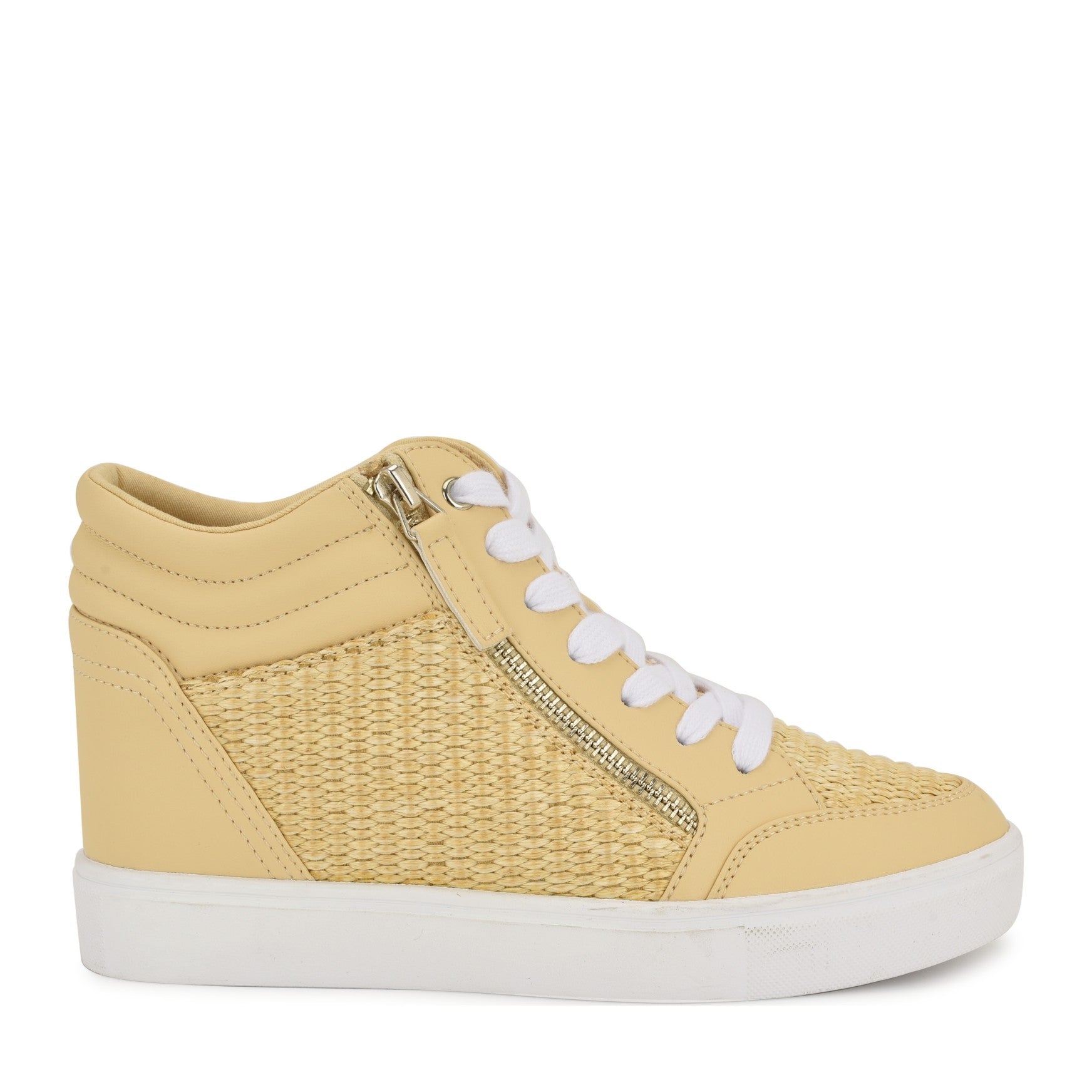 Tons High Top Hidden Wedge Sneakers