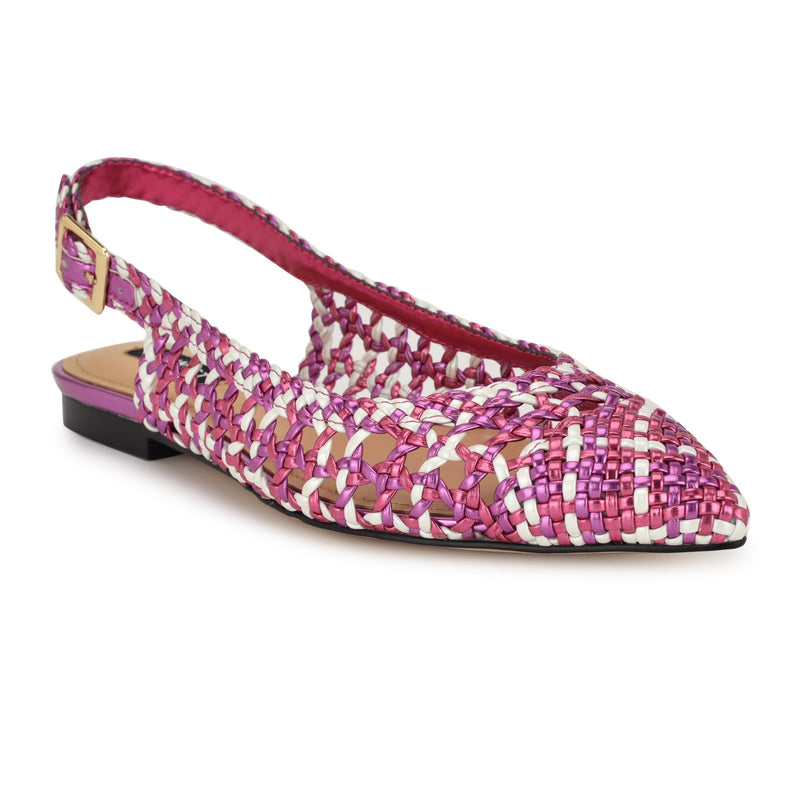 Soel Woven Slingback Flats