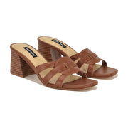 Gritt Block Heel Mule Sandals