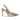 Feather Pointy Toe Slingback Pumps
