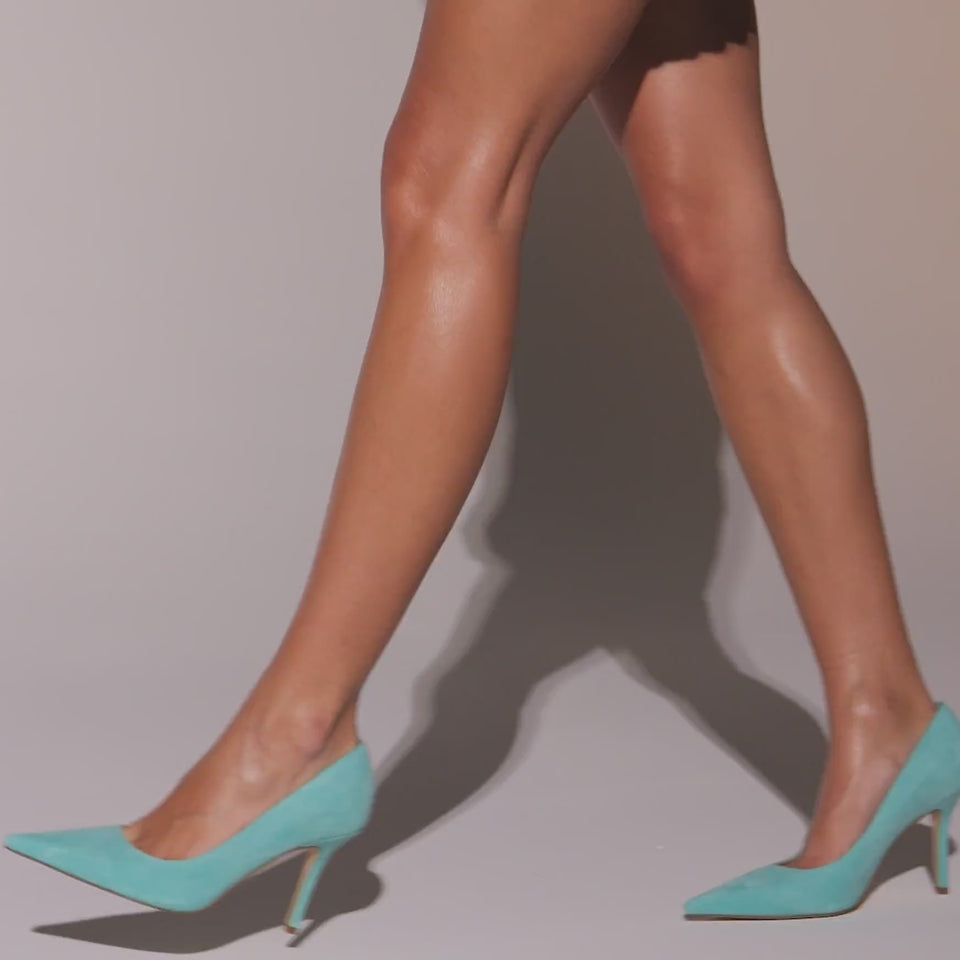 Gemmha Leather Pointy Toe Pumps