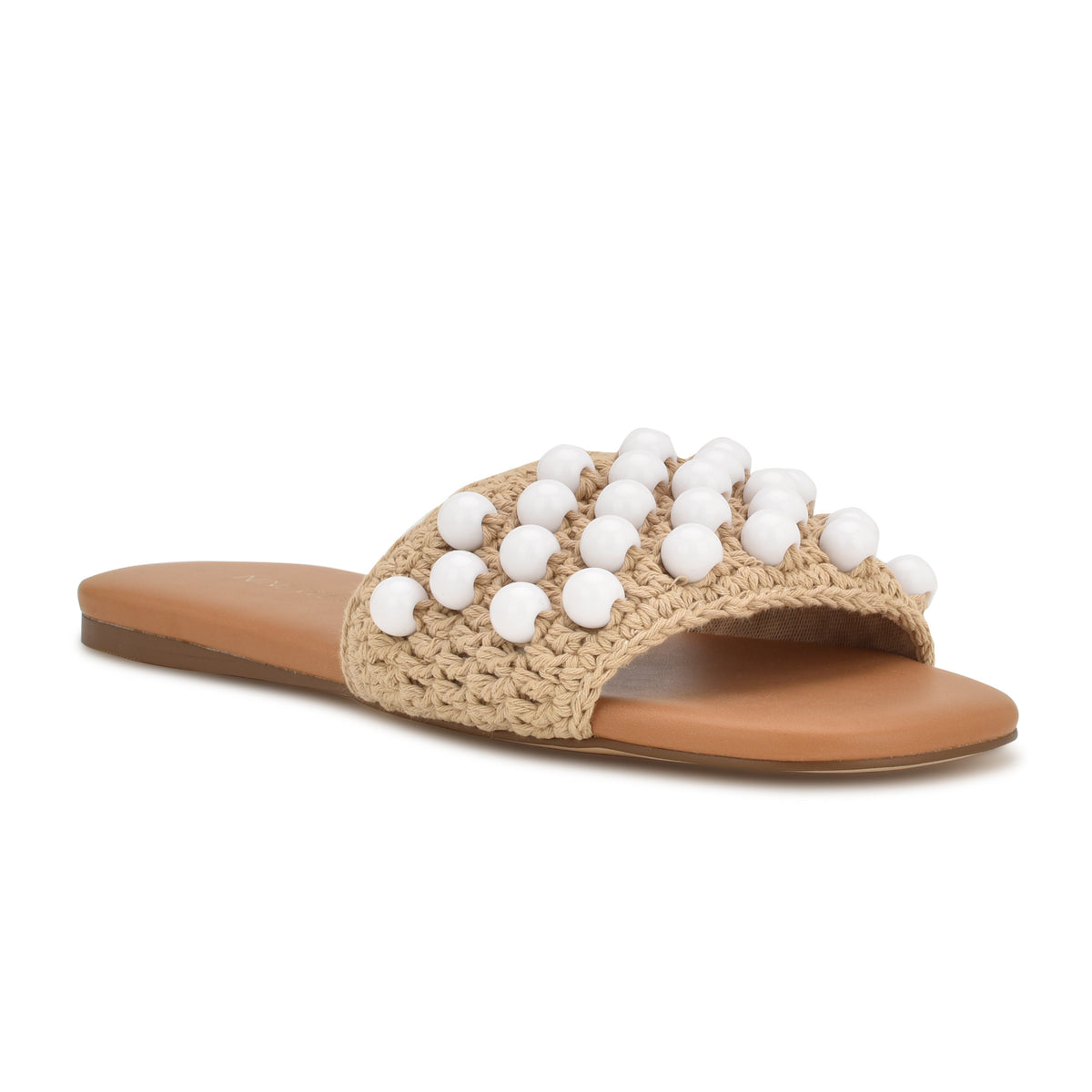 Leelee Woven Slide Sandals