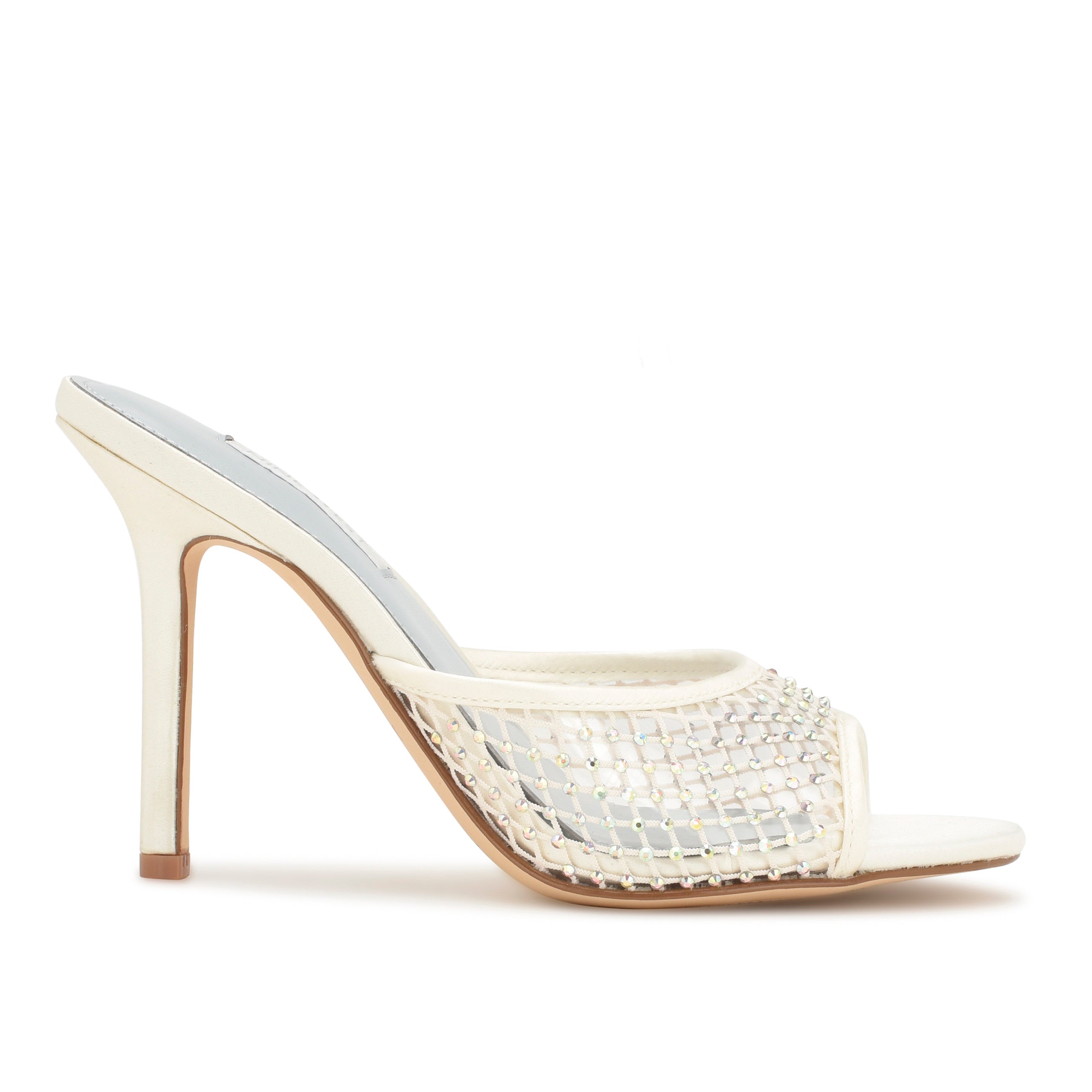 スペシャル限定品 Mesh heel slide Wheat レディースファッション