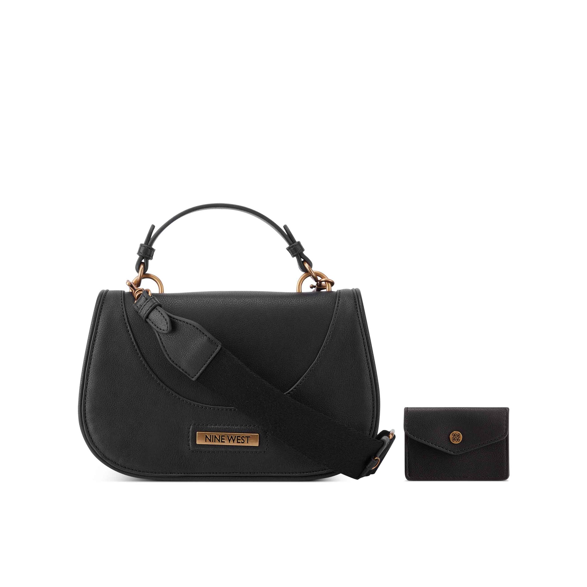 Nine west crossbody discount black