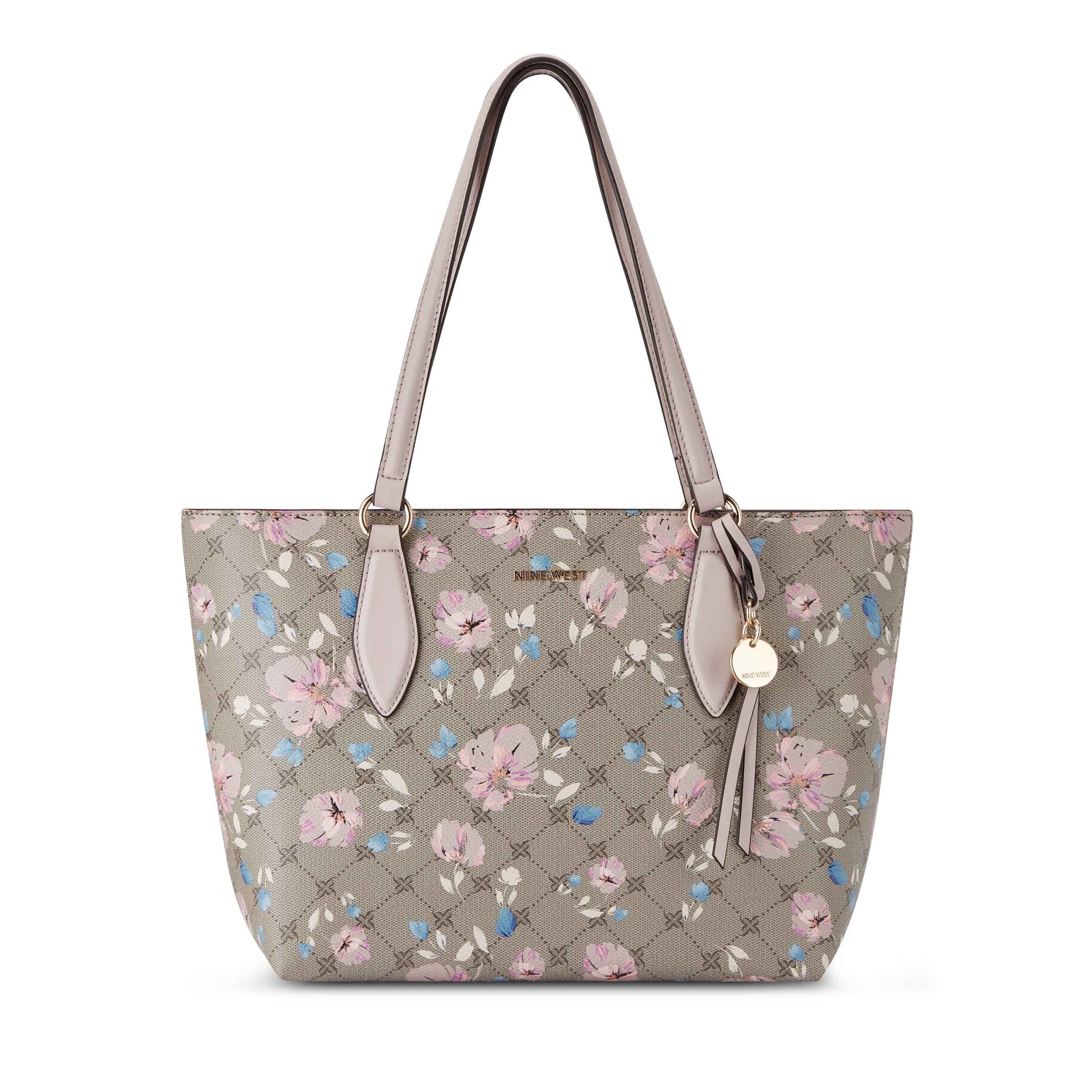 Nine West Paisley Small Tote - Floral Logo
