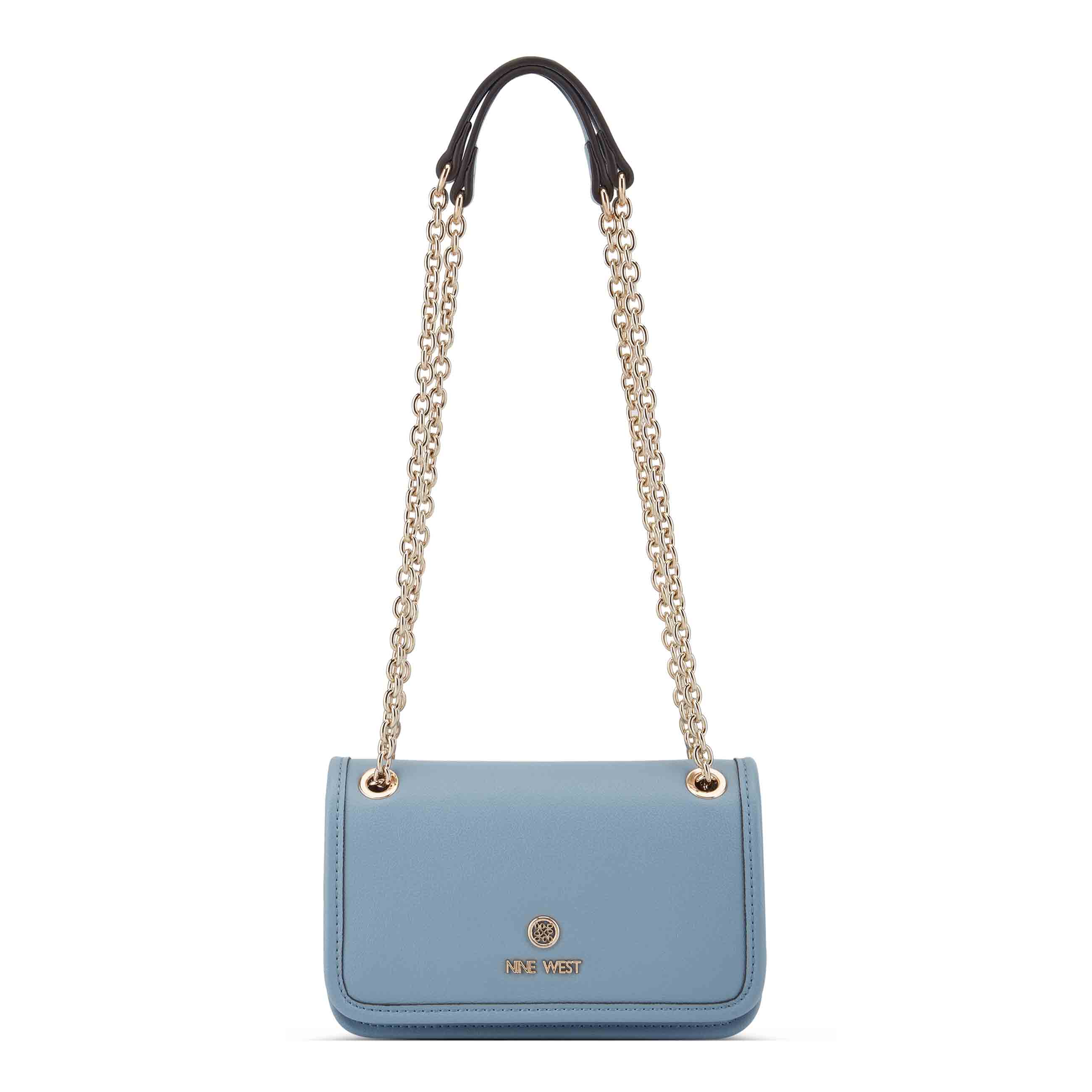 Nine west top light blue purse