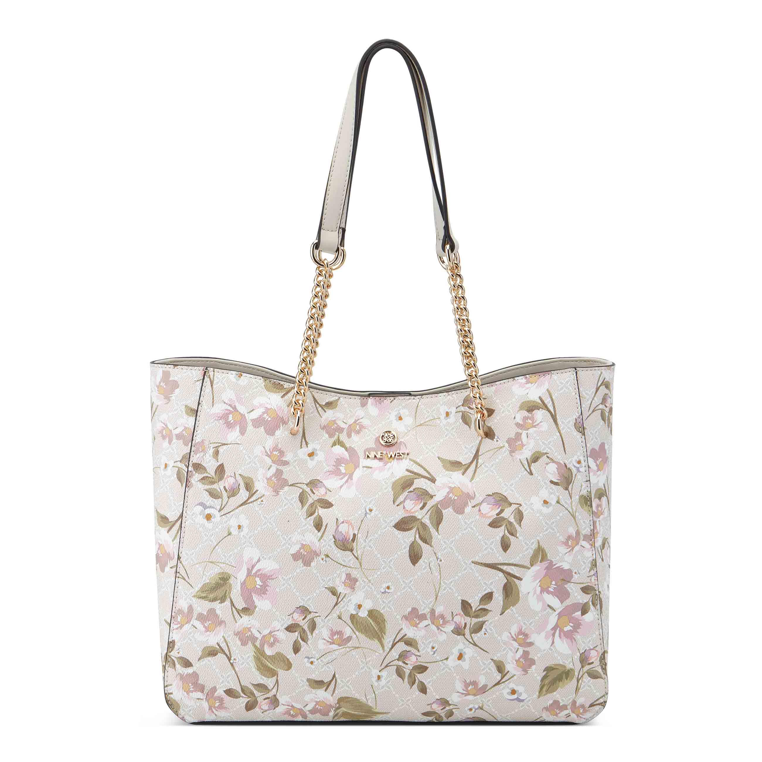 Nine west floral clearance tote