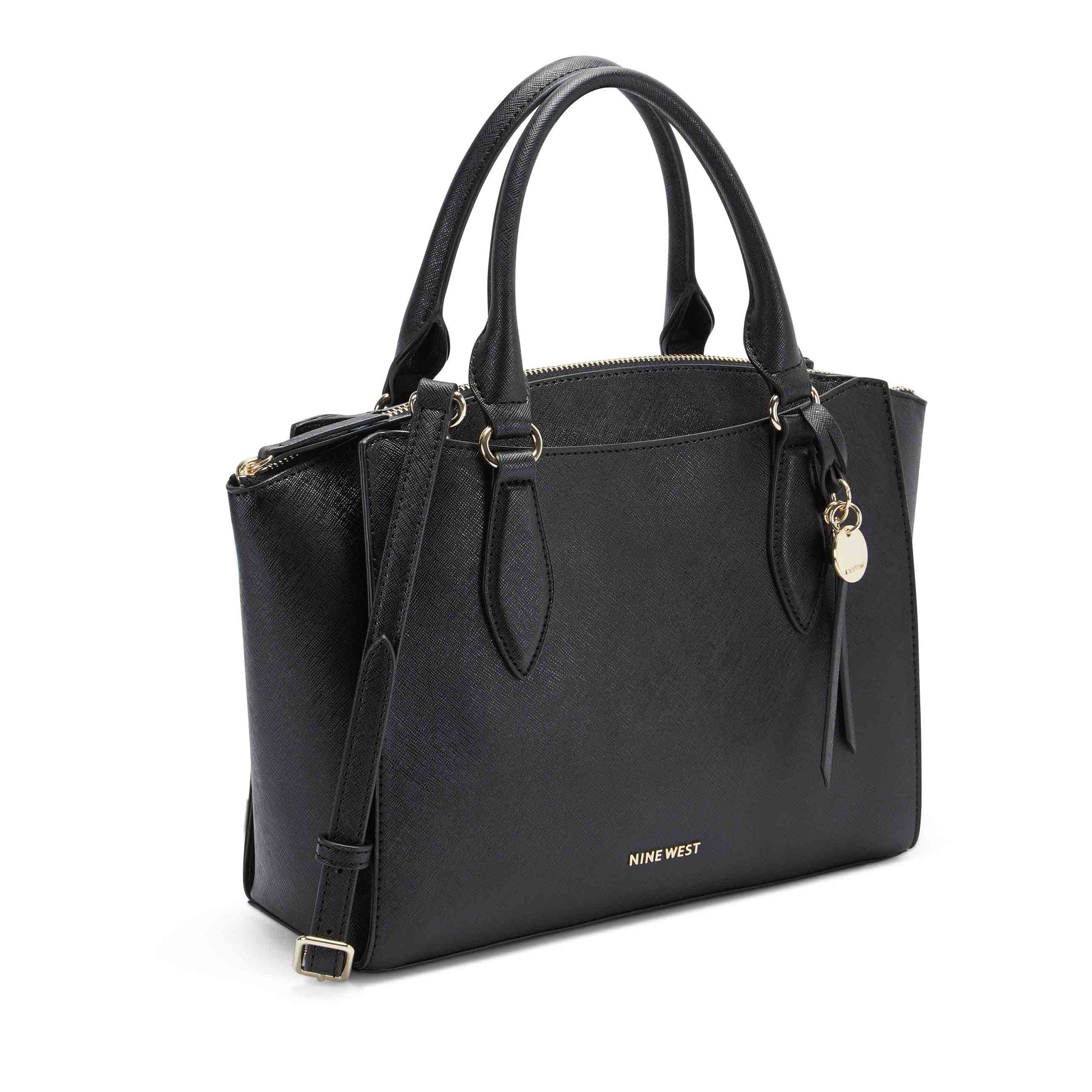 Nine west black shoulder bag new arrivals