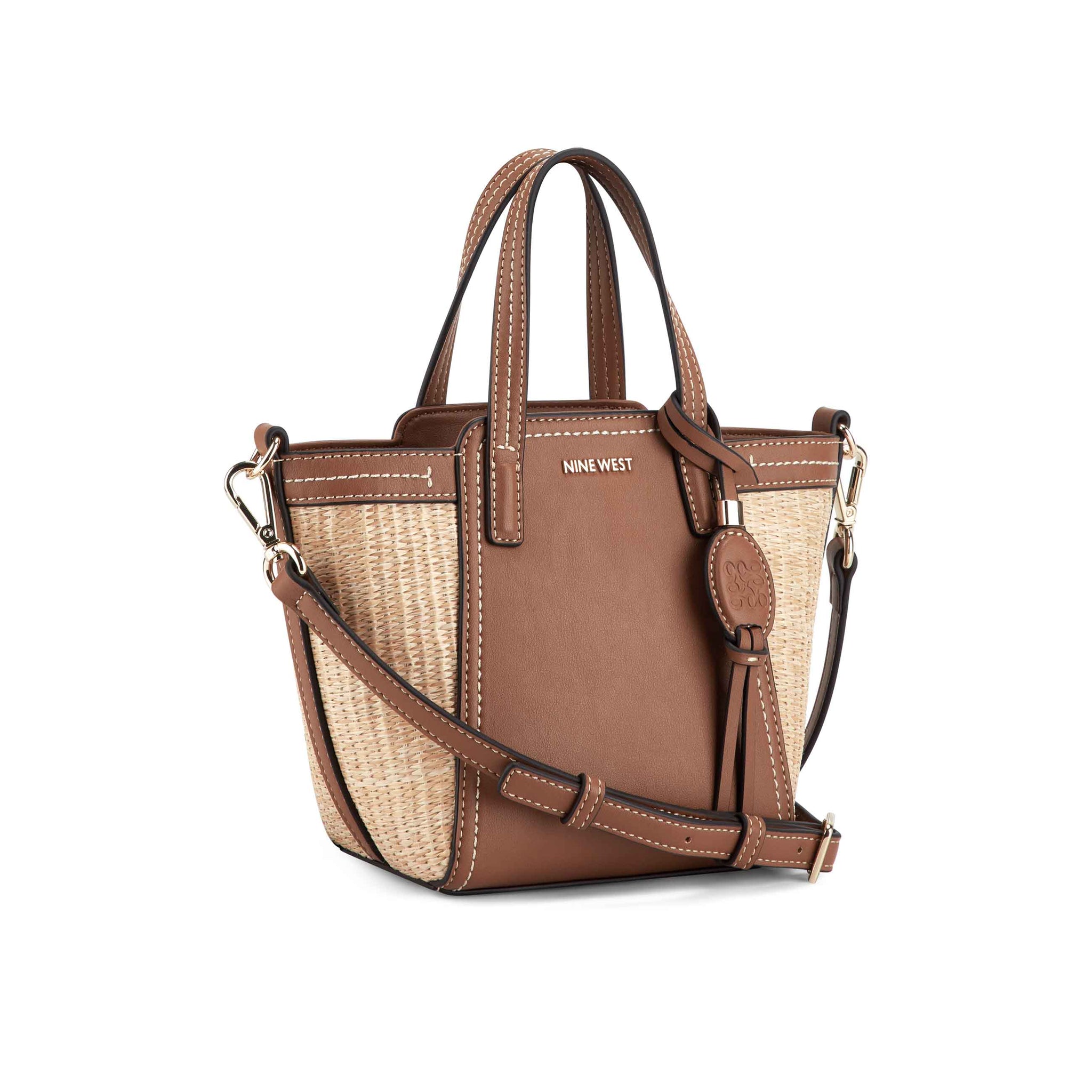 Trendy Designer Handbags Nine West Kylee Logo Mini Crossbody Bag