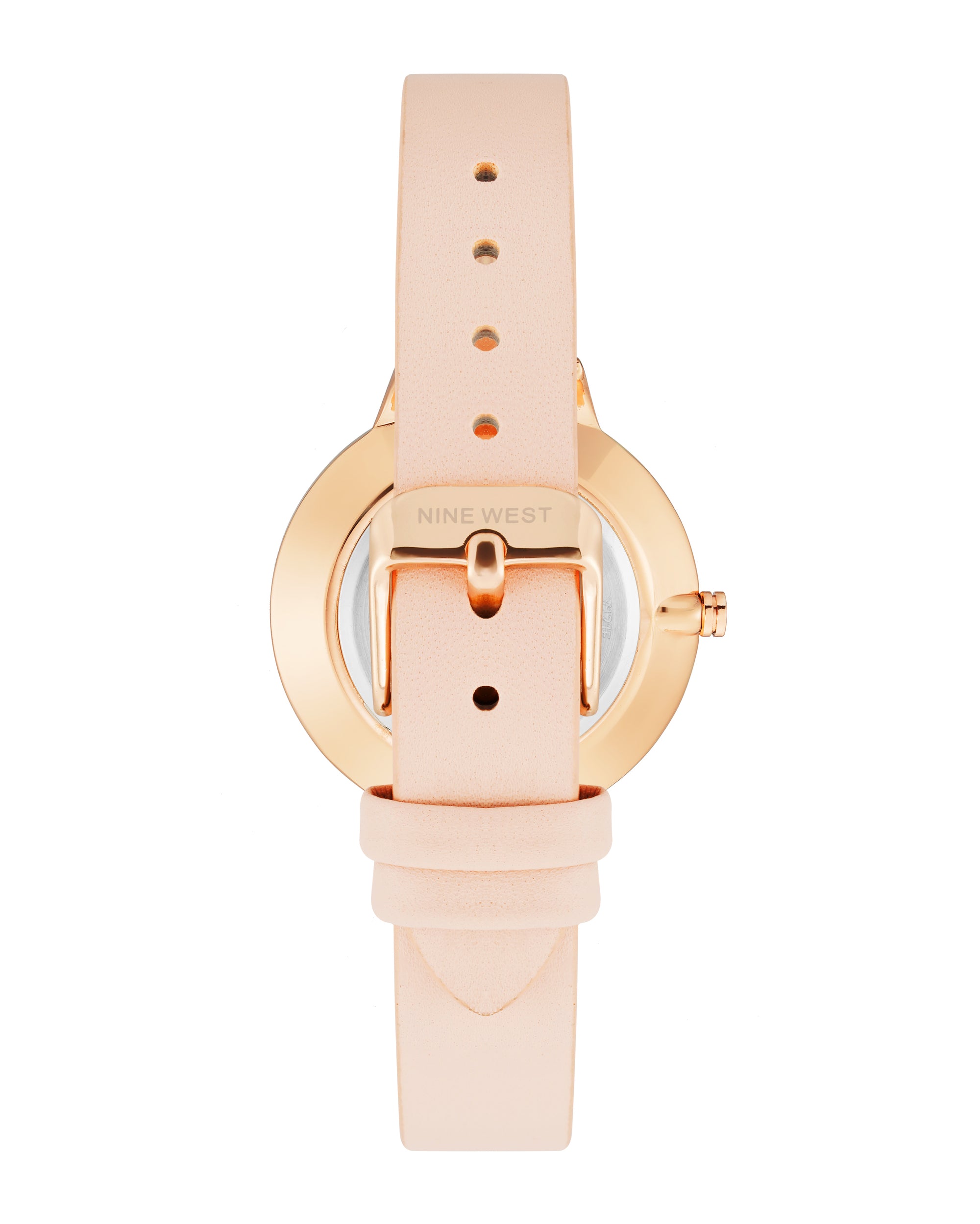 Floral Dial Strap Watch