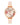 Floral Dial Strap Watch