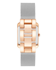 Rectangular Case Mesh Bracelet Watch