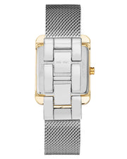 Rectangular Case Mesh Bracelet Watch