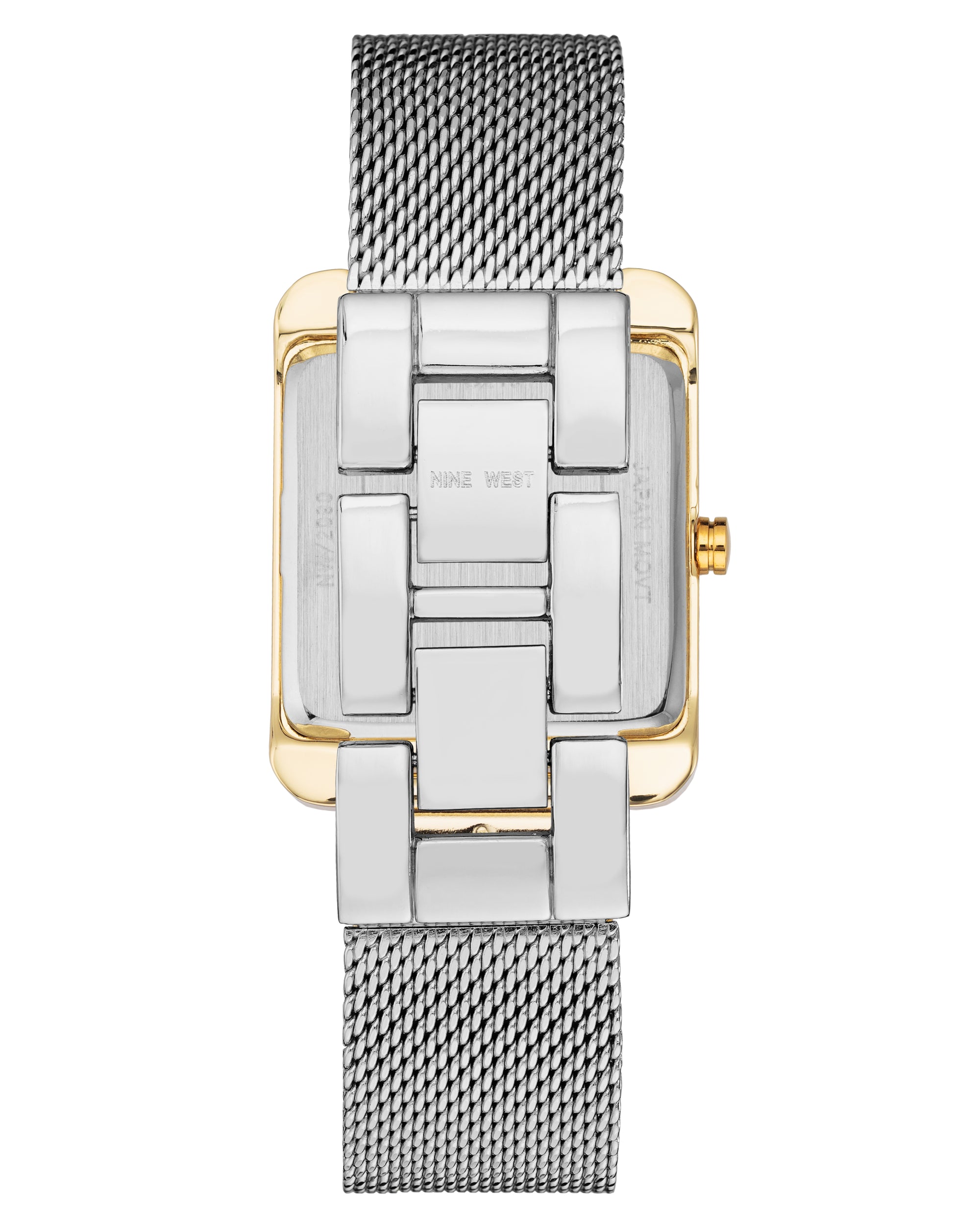 Rectangular Case Mesh Bracelet Watch