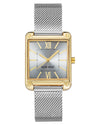 Rectangular Case Mesh Bracelet Watch