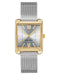 Rectangular Case Mesh Bracelet Watch